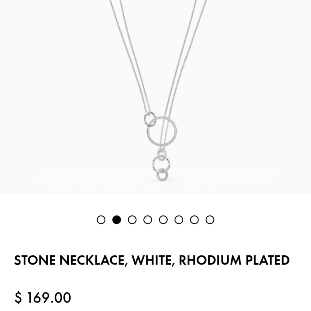 Multi wear necklace... Swarovski